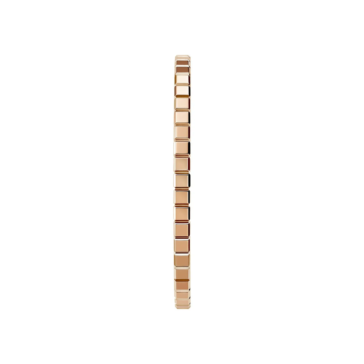 18ct Rose Gold Ice Cube Bangle