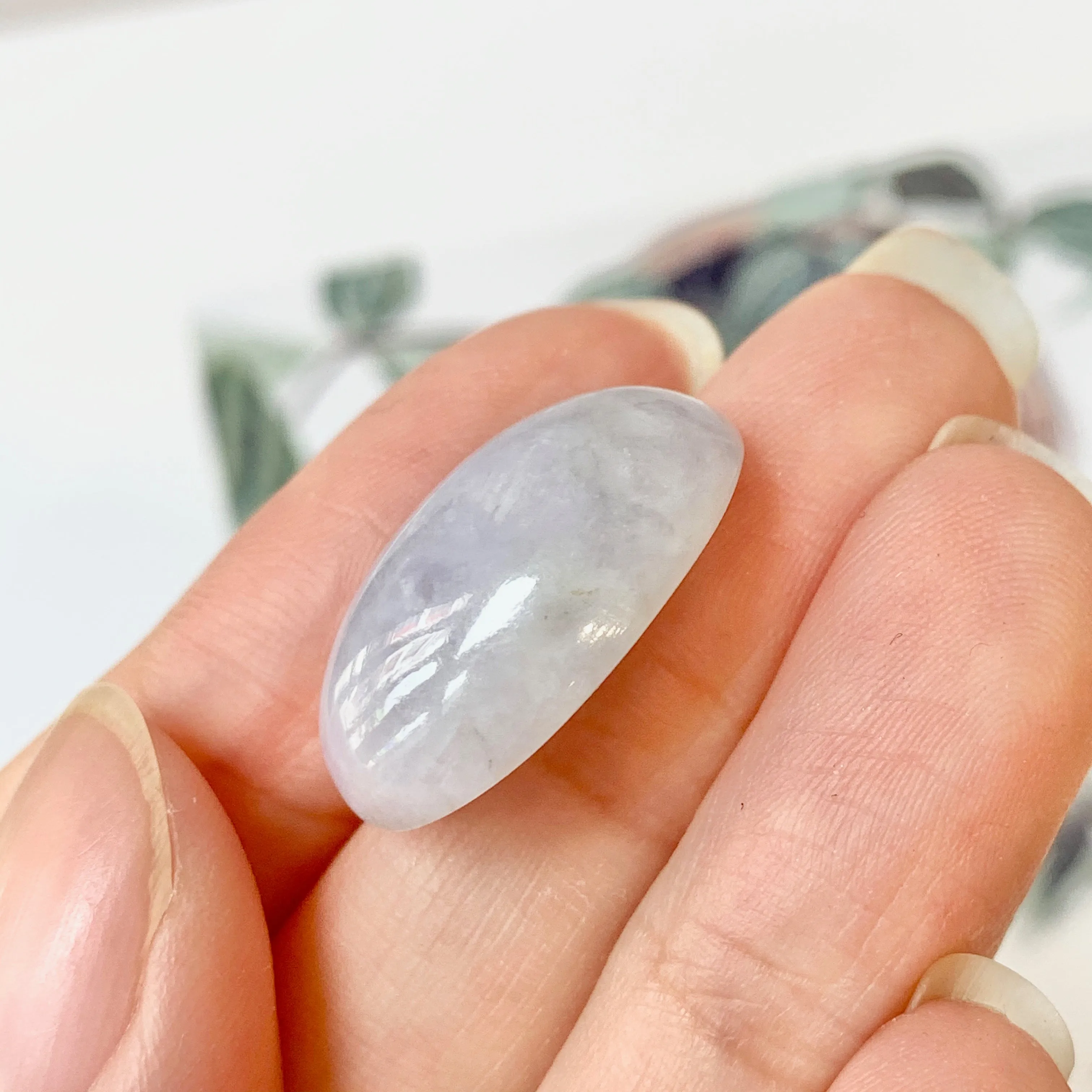 26.75ct A-Grade Natural Jadeite Cabochon No.130139