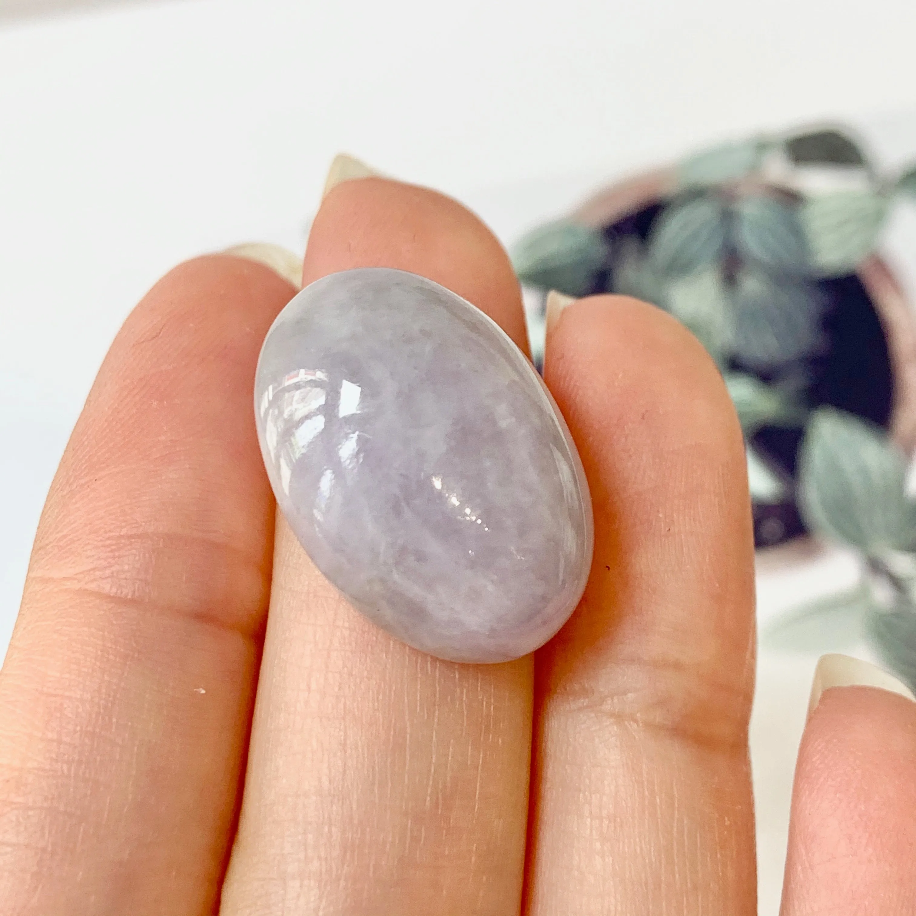 26.75ct A-Grade Natural Jadeite Cabochon No.130139