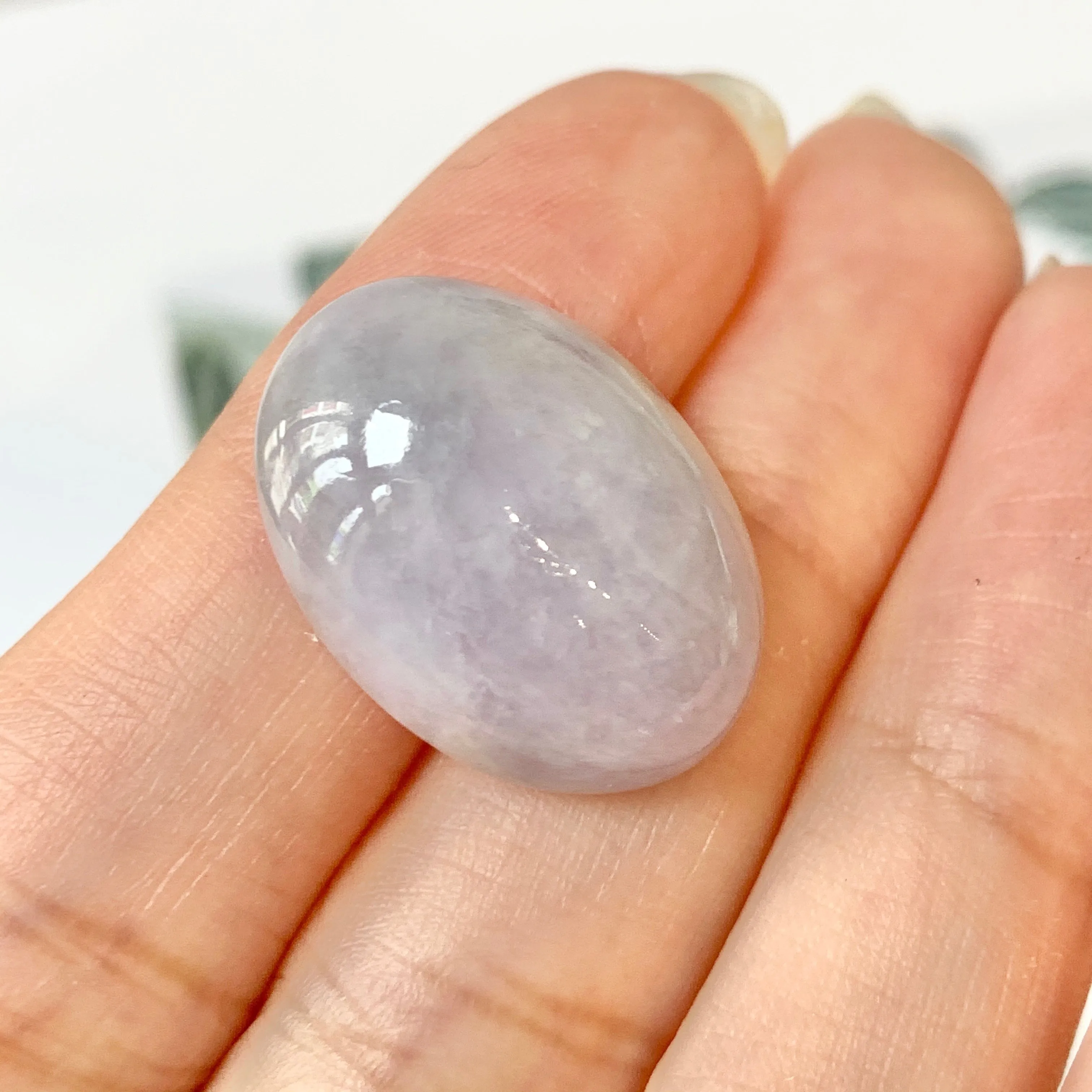 26.75ct A-Grade Natural Jadeite Cabochon No.130139
