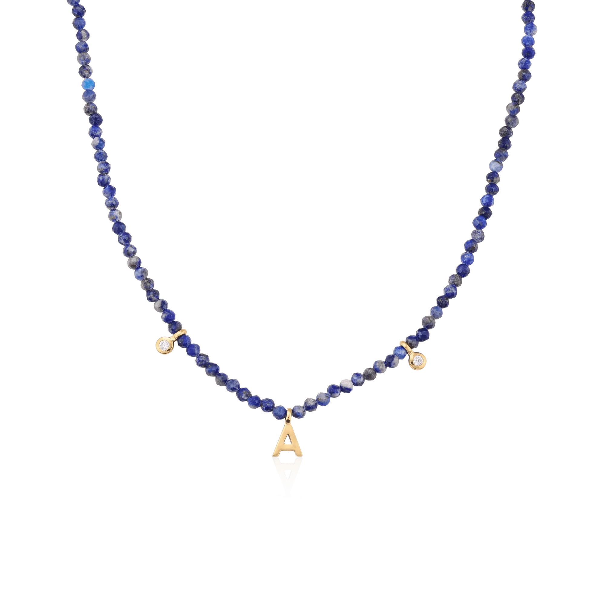 Alexis Necklace - 14K White Gold