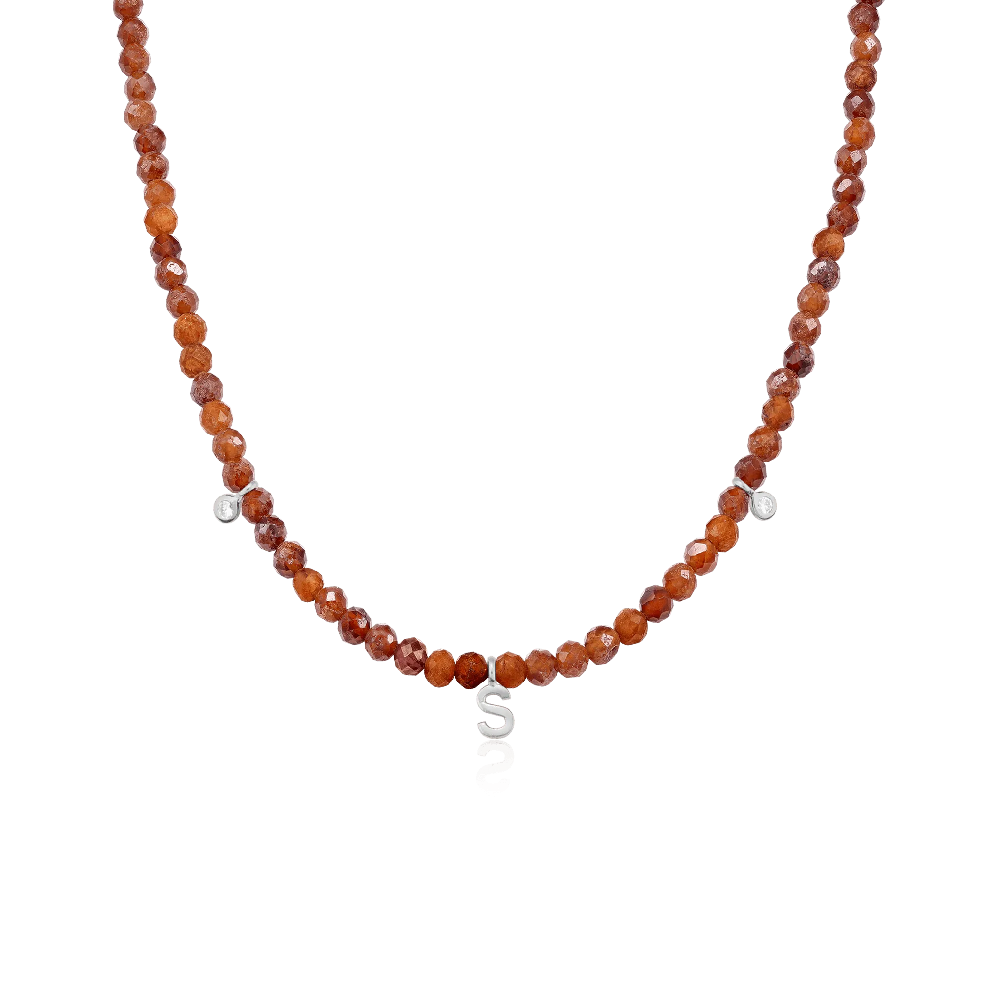 Alexis Necklace - 14K White Gold
