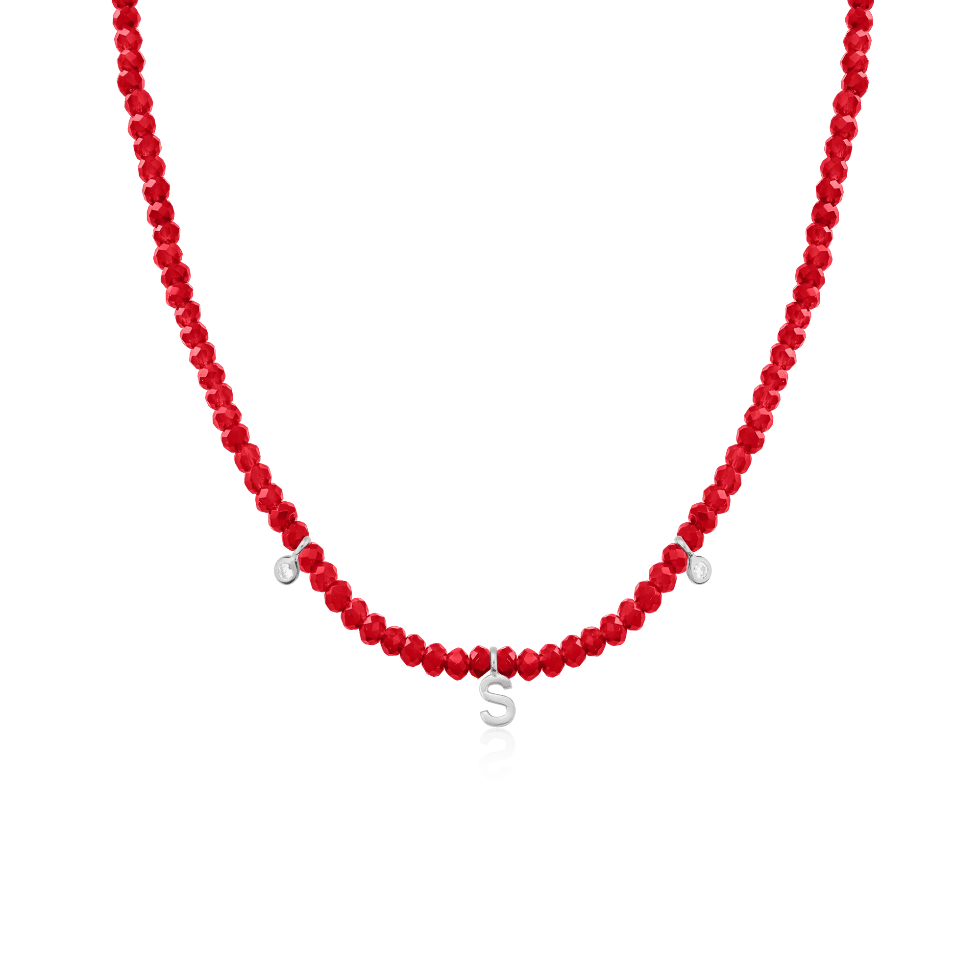 Alexis Necklace - 14K White Gold