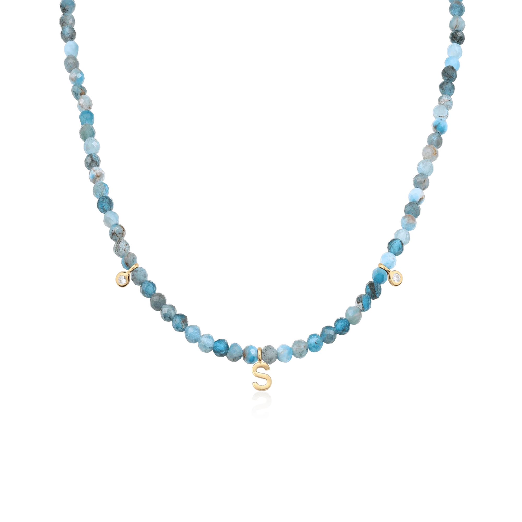Alexis Necklace - 14K White Gold