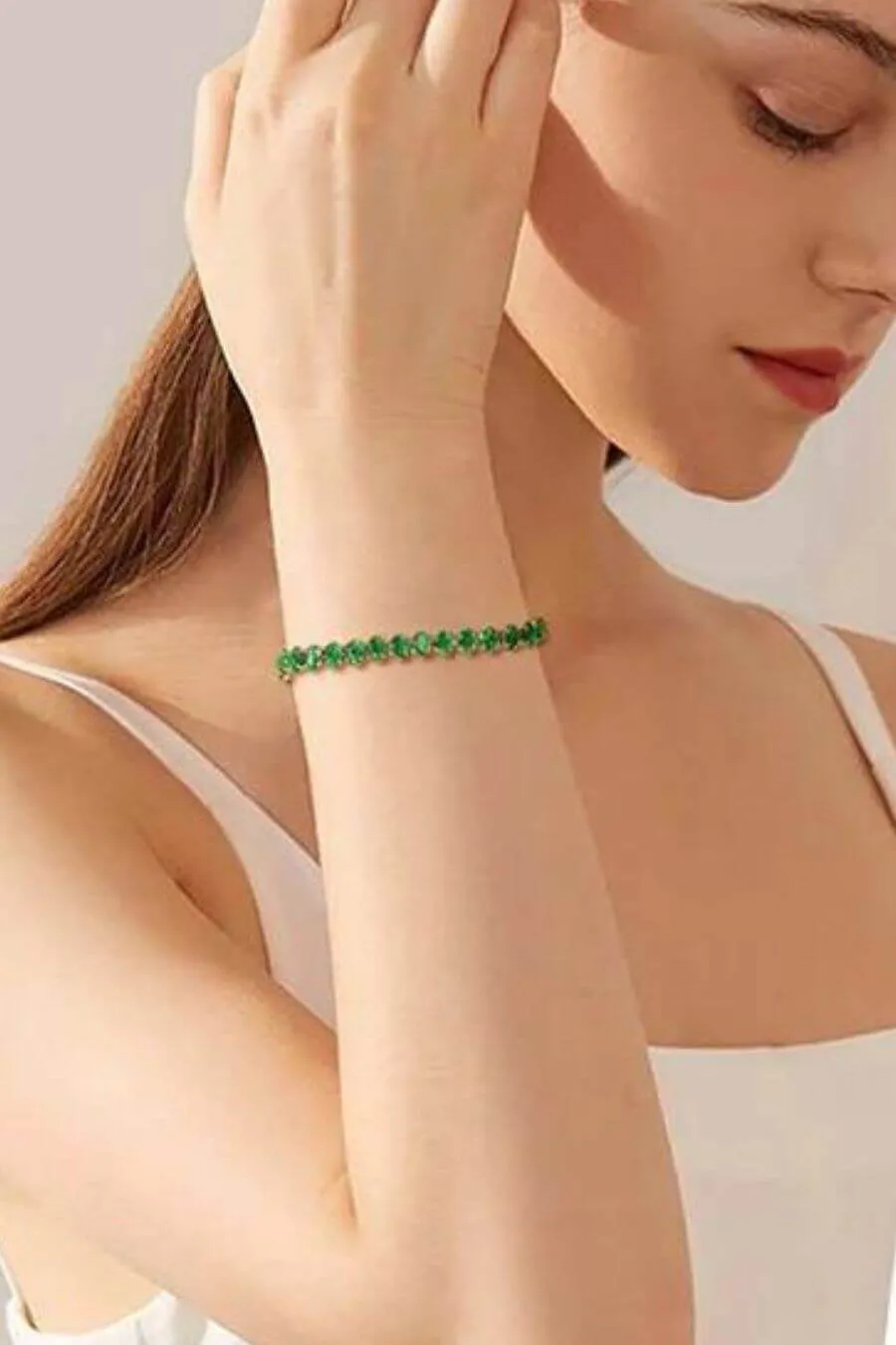 Alison Tennis Bracelet