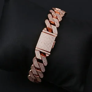 Bling Rhinestone Iced Out Bracelet- Rhinestone Hip Hop Bracelet