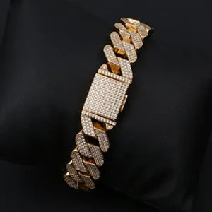 Bling Rhinestone Iced Out Bracelet- Rhinestone Hip Hop Bracelet