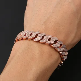 Bling Rhinestone Iced Out Bracelet- Rhinestone Hip Hop Bracelet