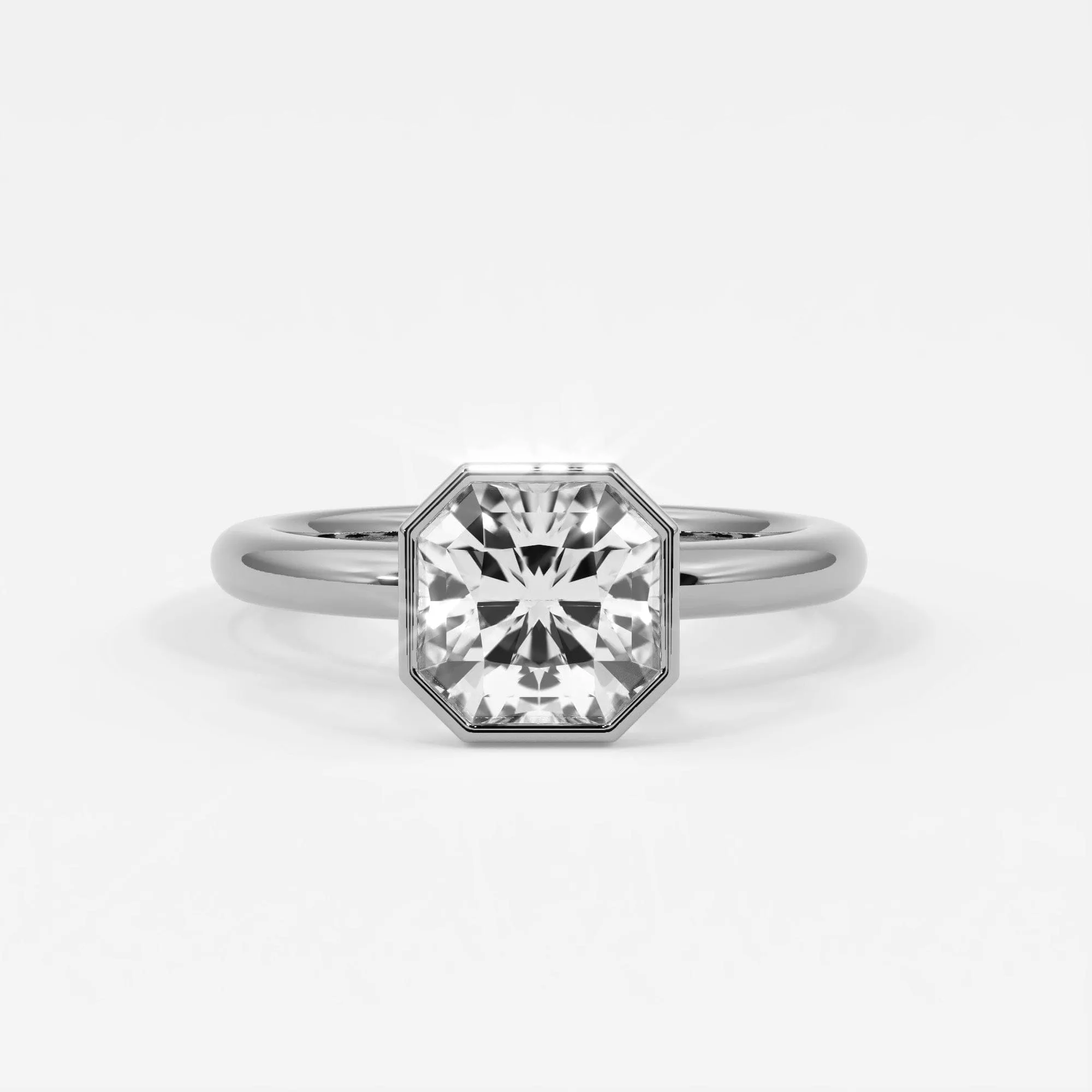 Cushion Cut Diamond Engagement Rings, Lab Grown