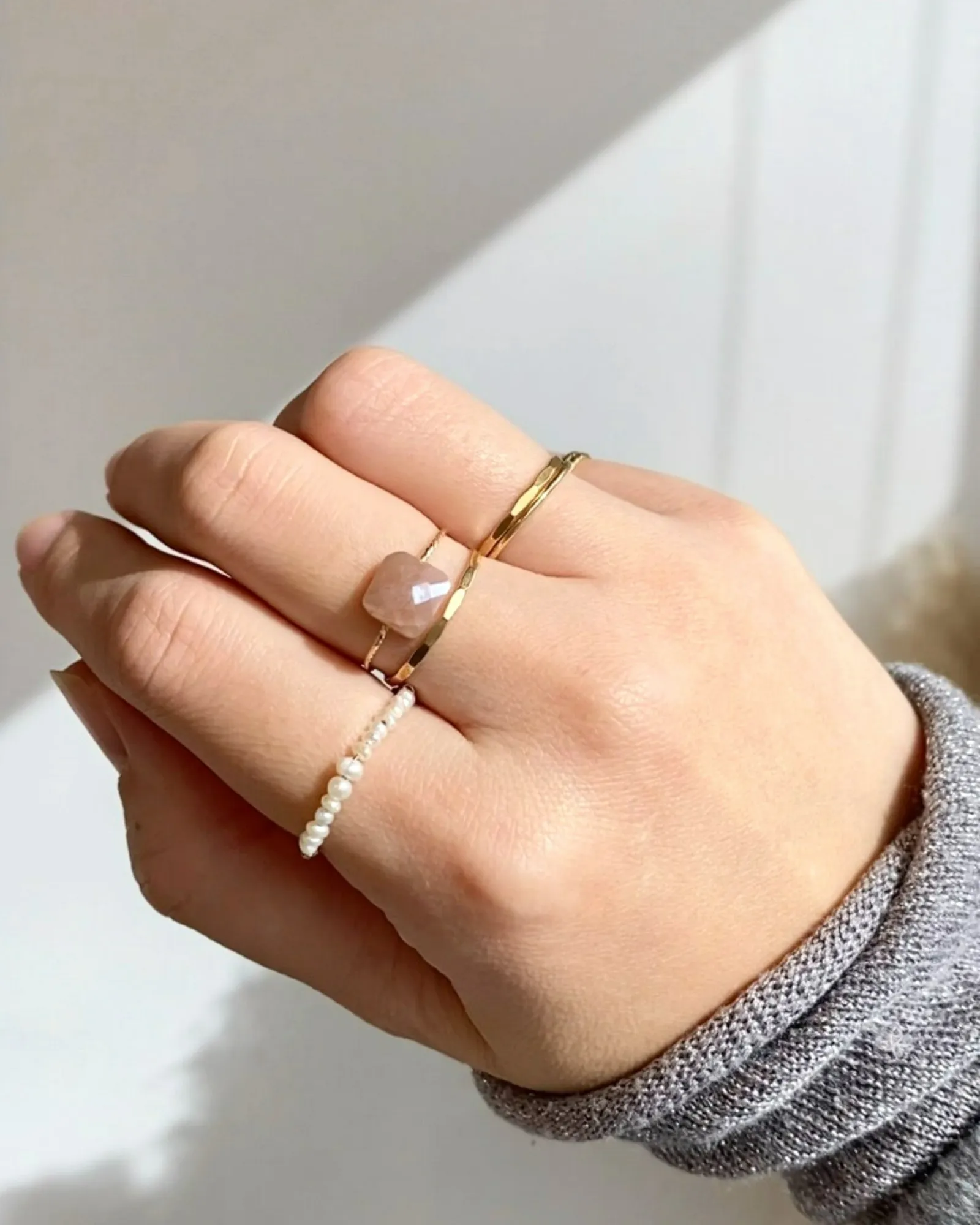 Daily Serenity Rings Square