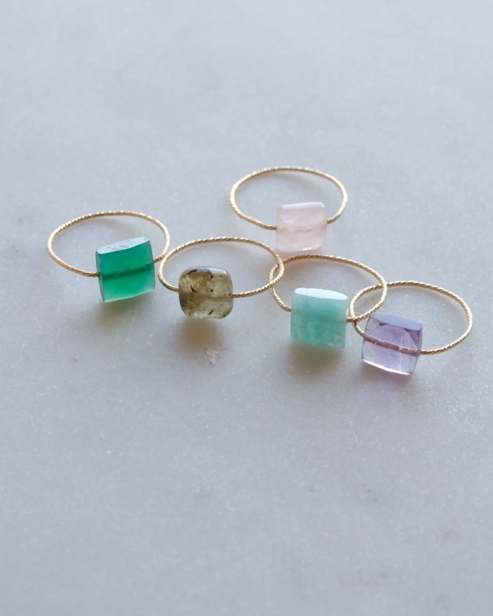 Daily Serenity Rings Square