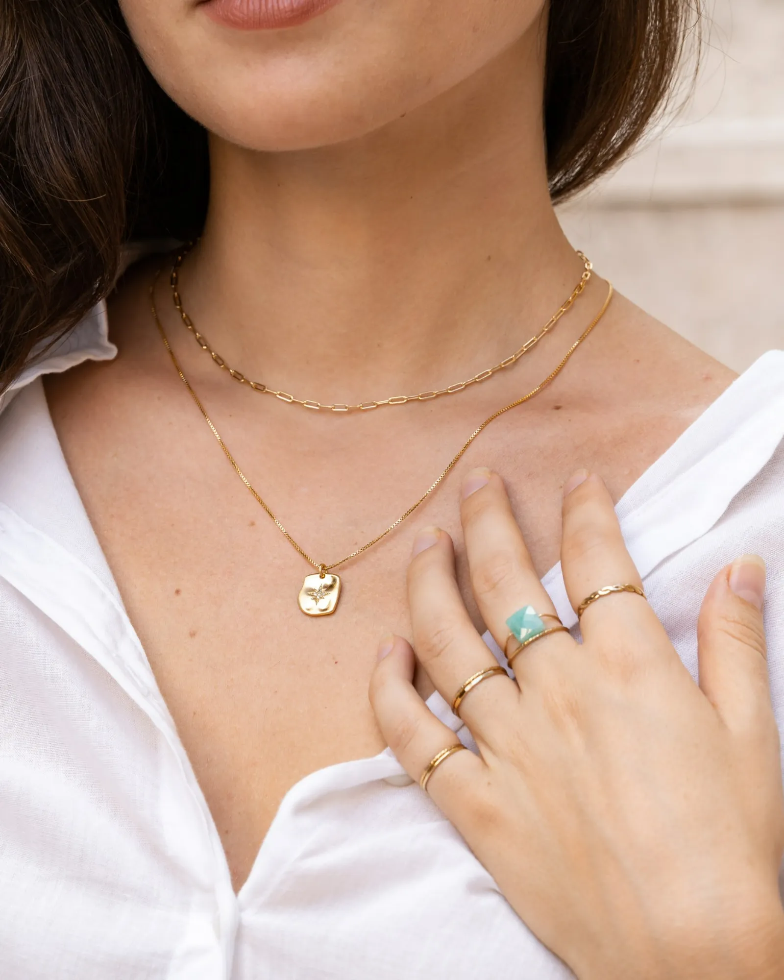 Daily Serenity Rings Square