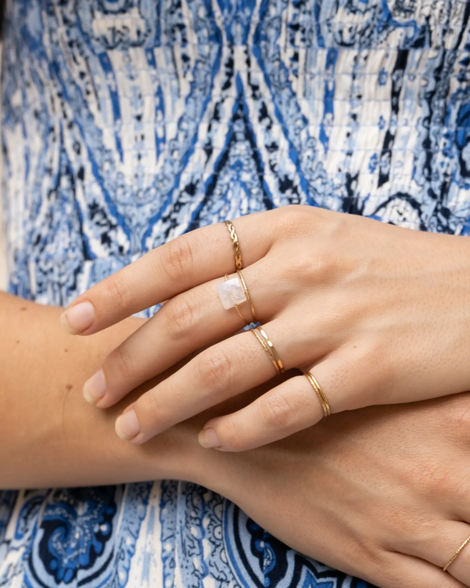 Daily Serenity Rings Square