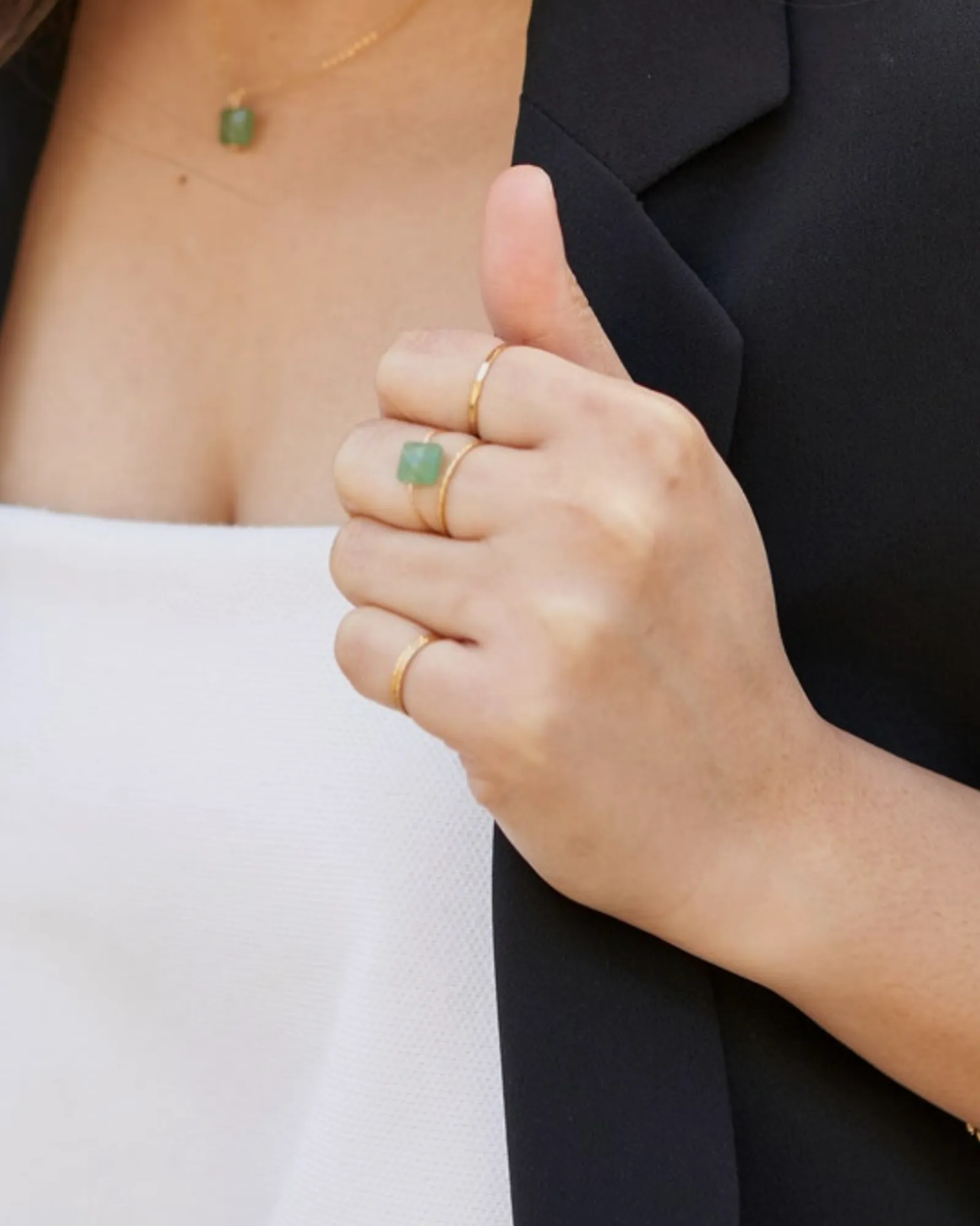 Daily Serenity Rings Square