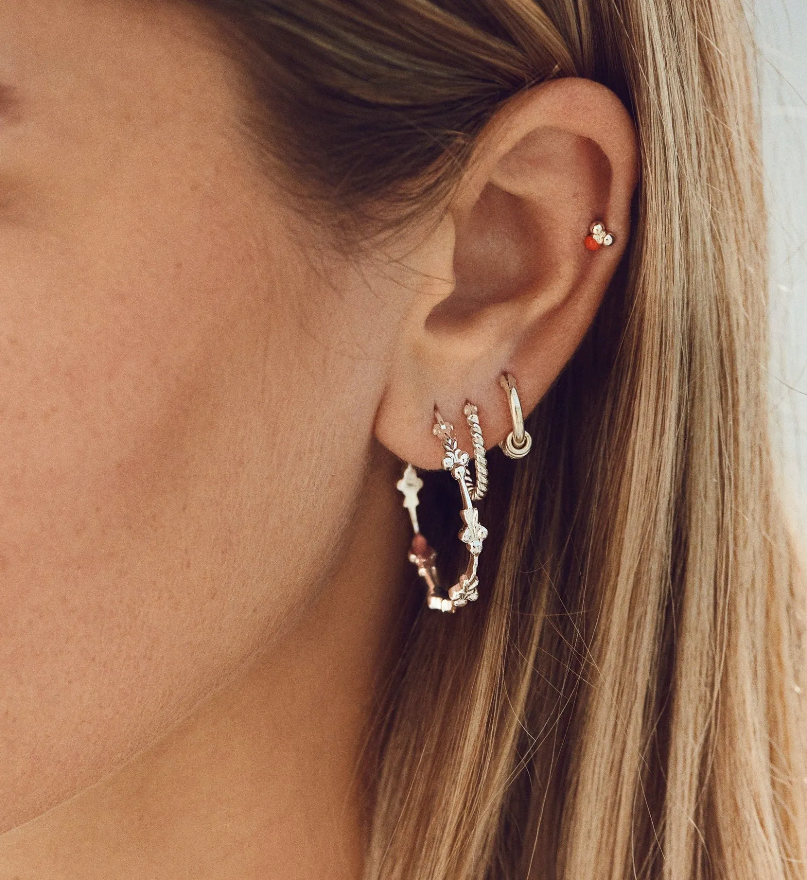 Eden Hoop Earring