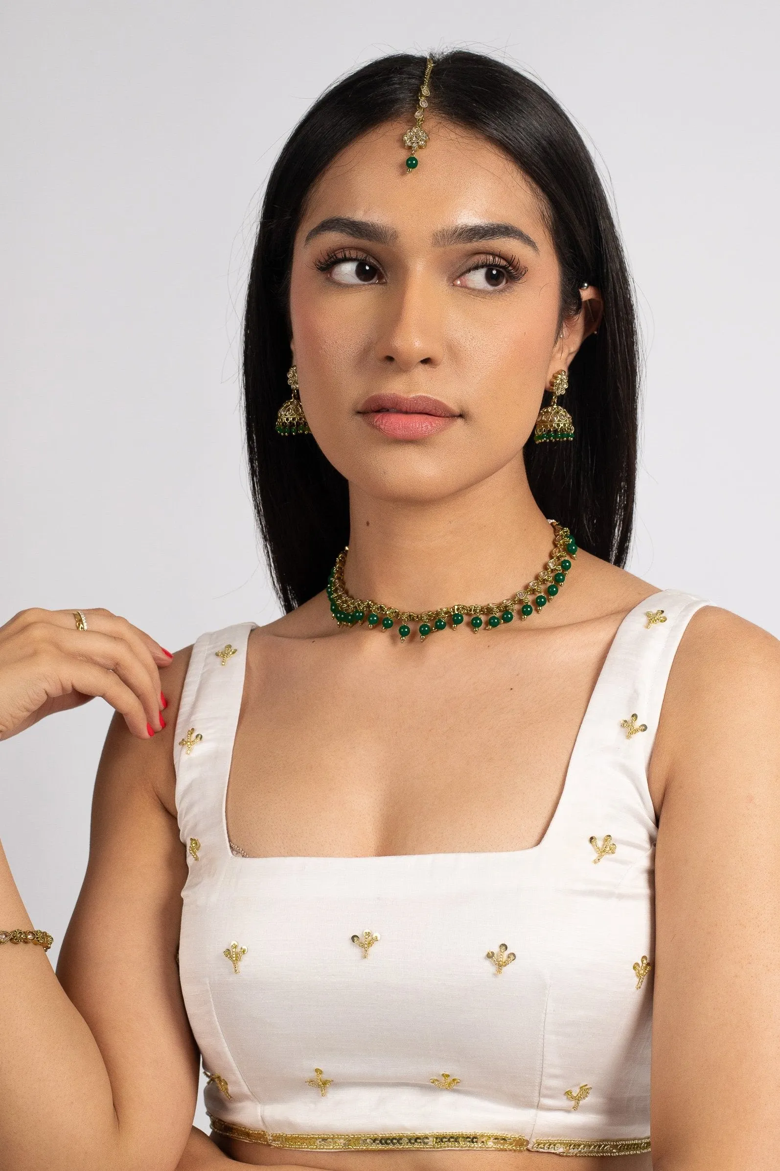 Emerald Dainty Choker