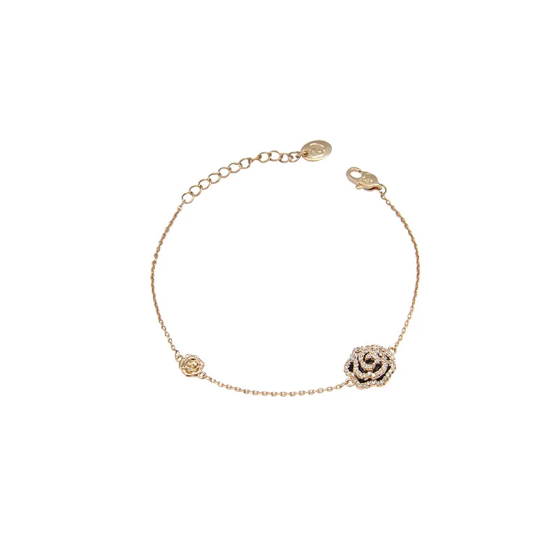 Flower Cubic Zirconia Bracelet