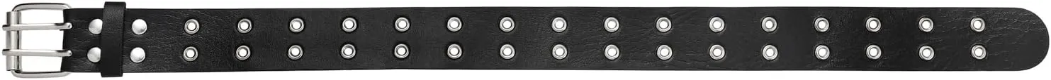 FM FM42 Multicolor PU Simulated Leather Silvert-tone Buckle 3.2cm Width Belt Adjustable Collar Choker Necklace