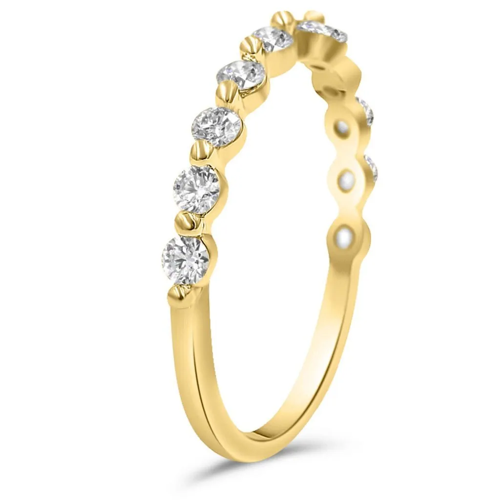 Julie | Diamond Wedding Band