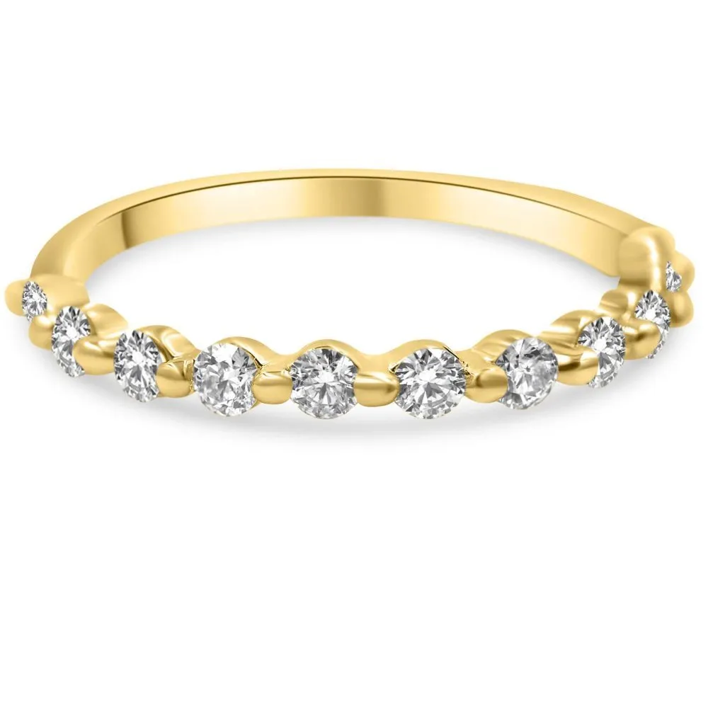 Julie | Diamond Wedding Band
