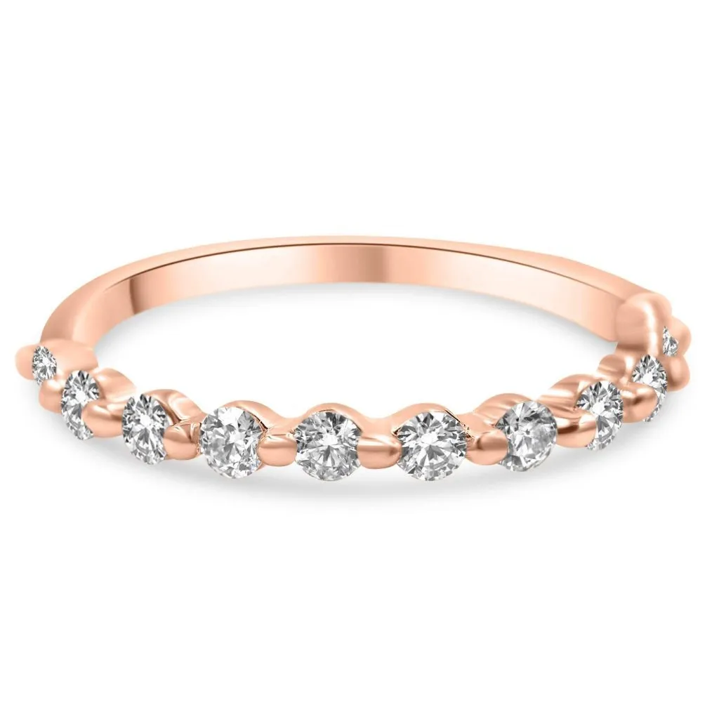 Julie | Diamond Wedding Band