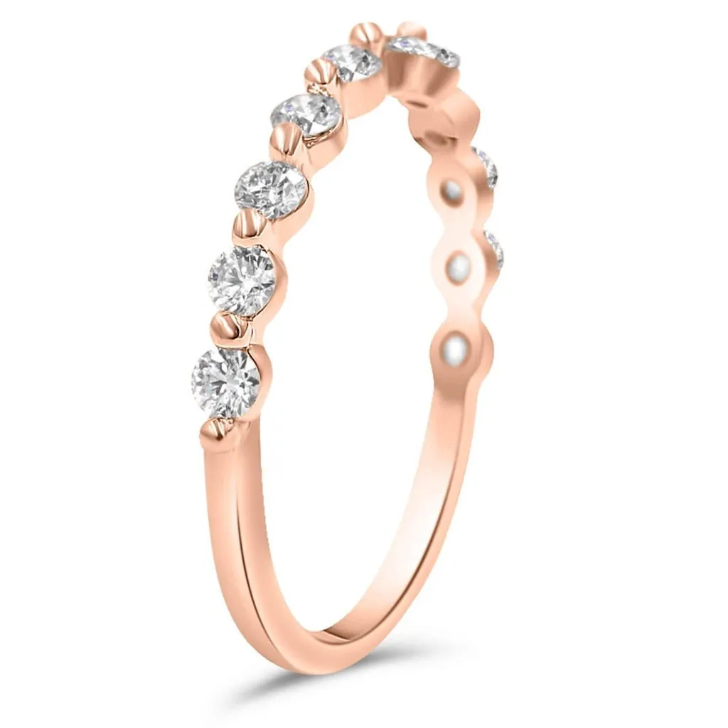 Julie | Diamond Wedding Band