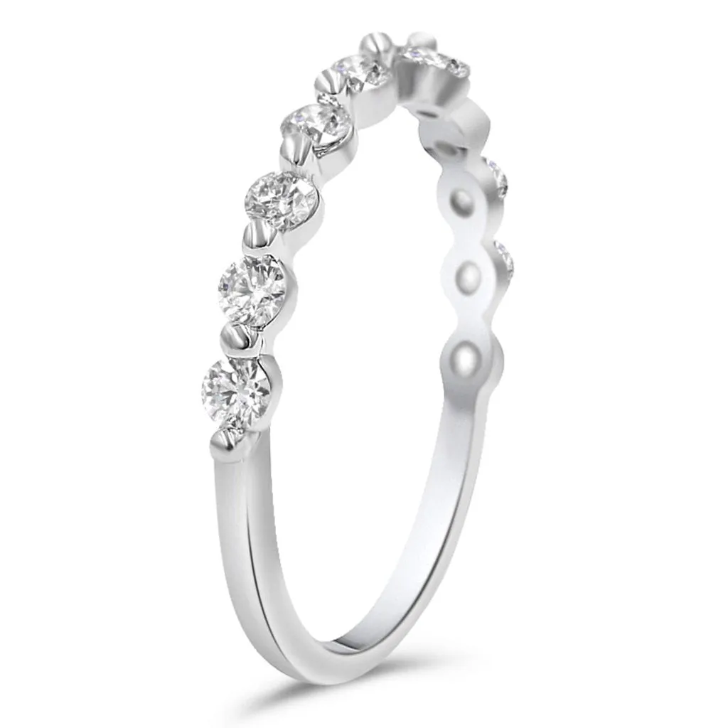 Julie | Diamond Wedding Band