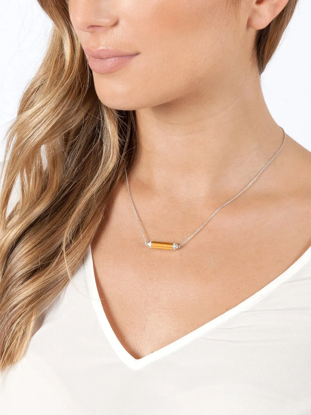 Manifest Bar Necklace