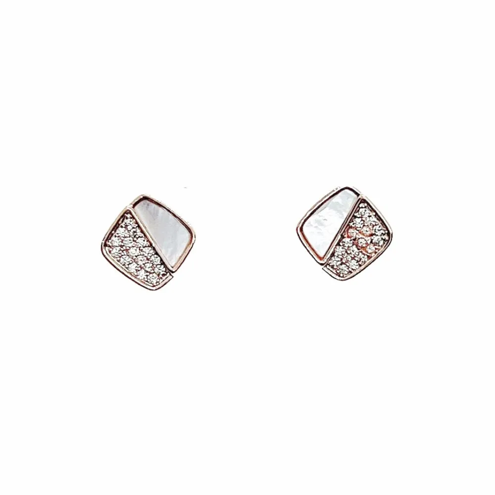 Mother of Pearl Stud Earrings