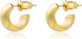 Pearl Earrings For Women, Pearls Drop Earrings, 14K Plated Gold Hoop Earrings, Wedding Jewelry Gifts for Women Girls, Handmade Jewelry for Women, Elegant White Pearl Earrings, Trendy Small Elegant