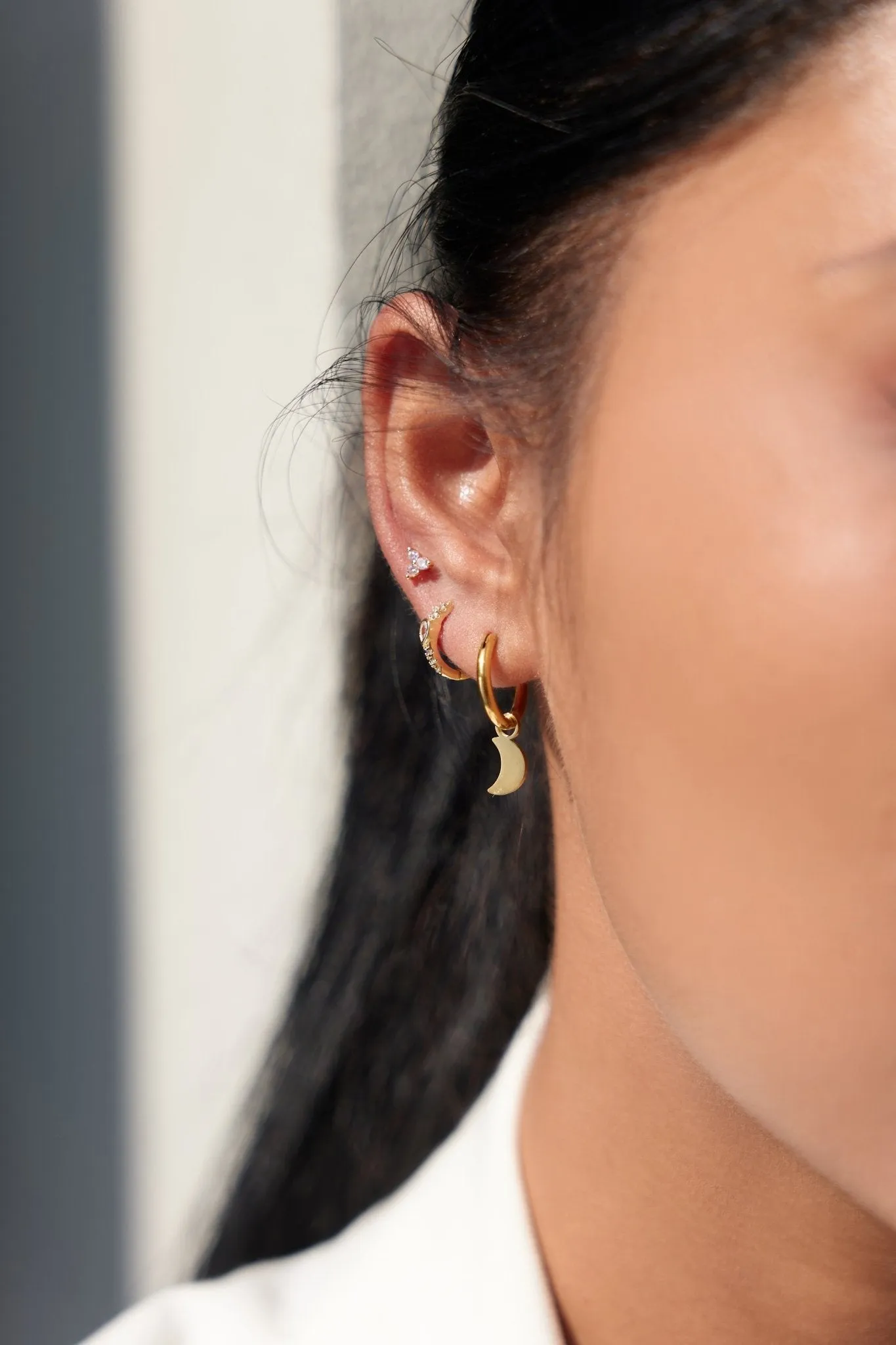 Pink Gem Twinkle Studs