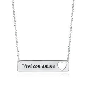 "Vivi con amore" - Live with love