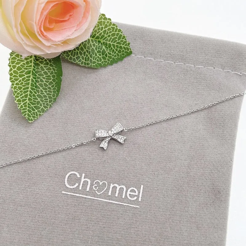 Ribbon Cubic Zirconia Bracelet