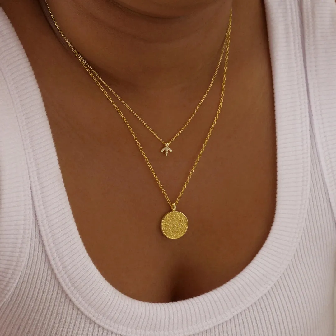 Sagittarius Charm Necklace