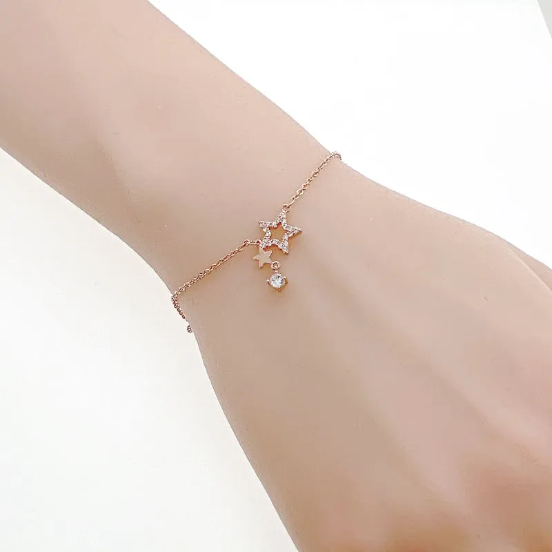 Star Cubic Zirconia Bracelet