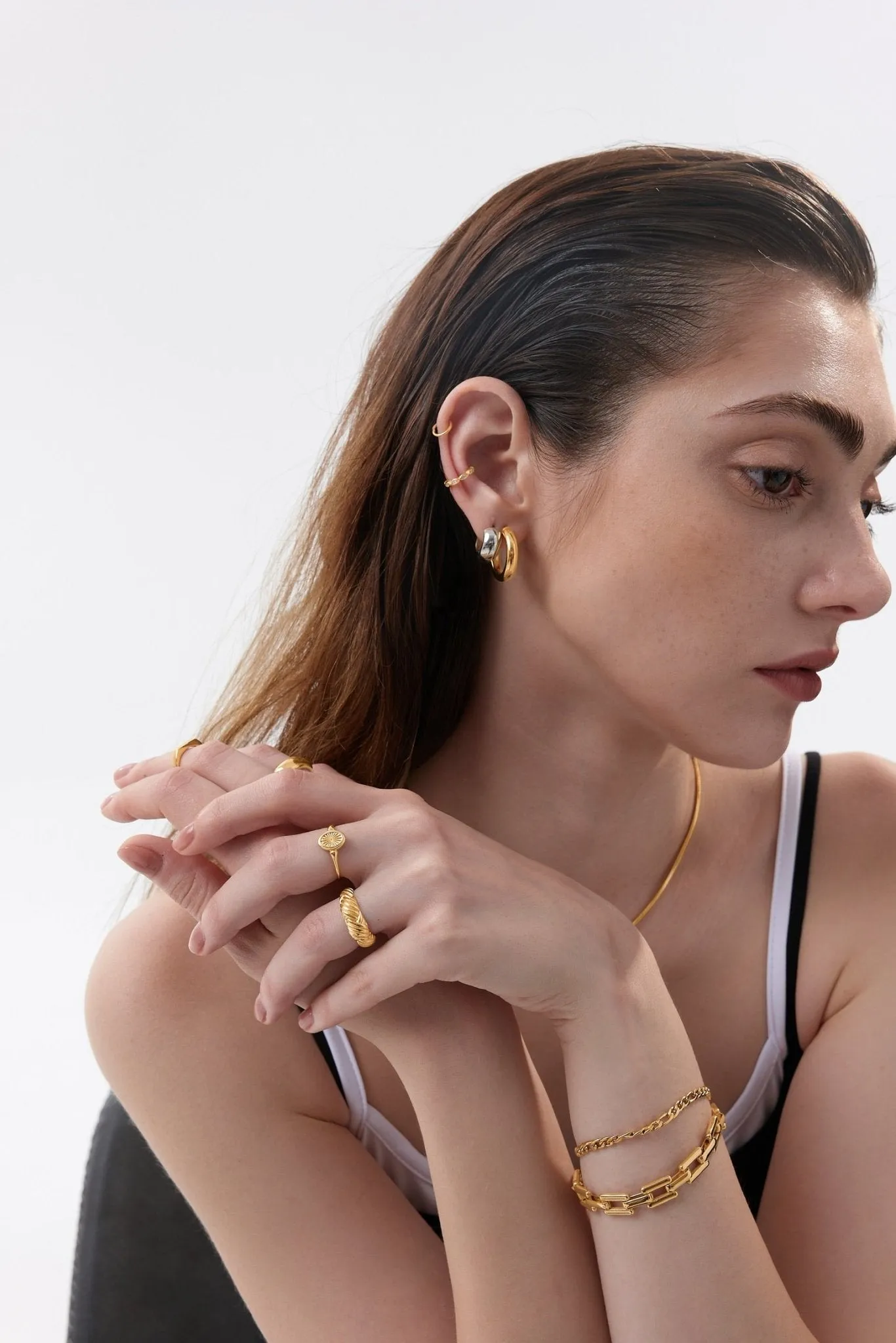 Sunburst Signet Ring (Greek Inspired Collection)