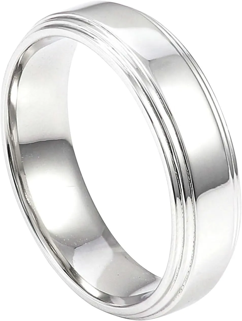Wedding Band Men, Gold Ring Band for New Year Wedding Simple Promise Rings Engagement Rings Women