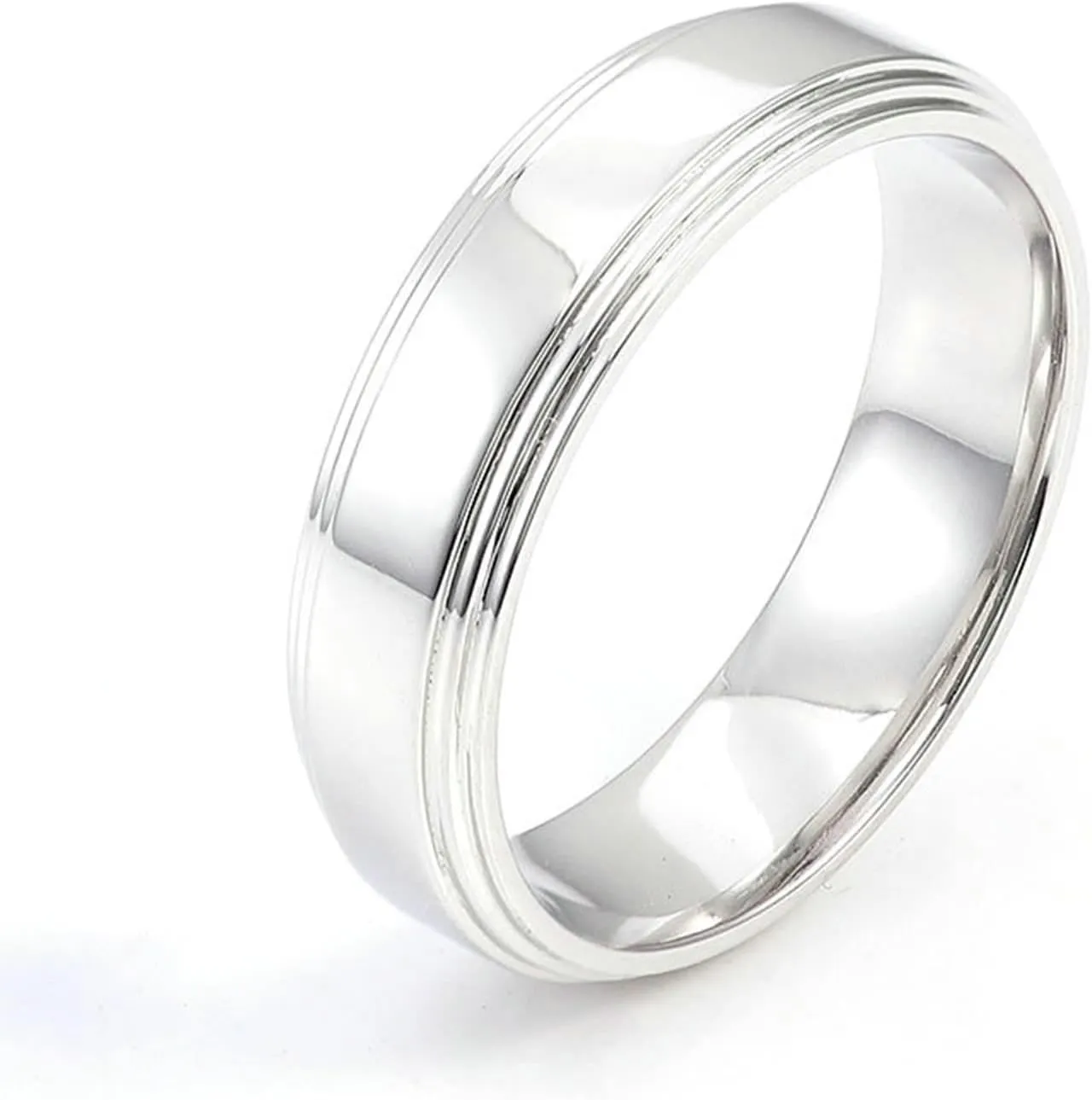 Wedding Band Men, Gold Ring Band for New Year Wedding Simple Promise Rings Engagement Rings Women